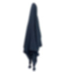 Knitted Pom Pom Baby Blanket - Navy Blue 70x100cm
