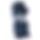 Thumbnail: Knitted Pom Pom Baby Blanket - Navy Blue