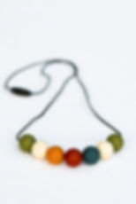 Silicone Nursing Necklace for Mum - Retro