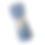 Thumbnail: Blue Crochet Baby Blanket